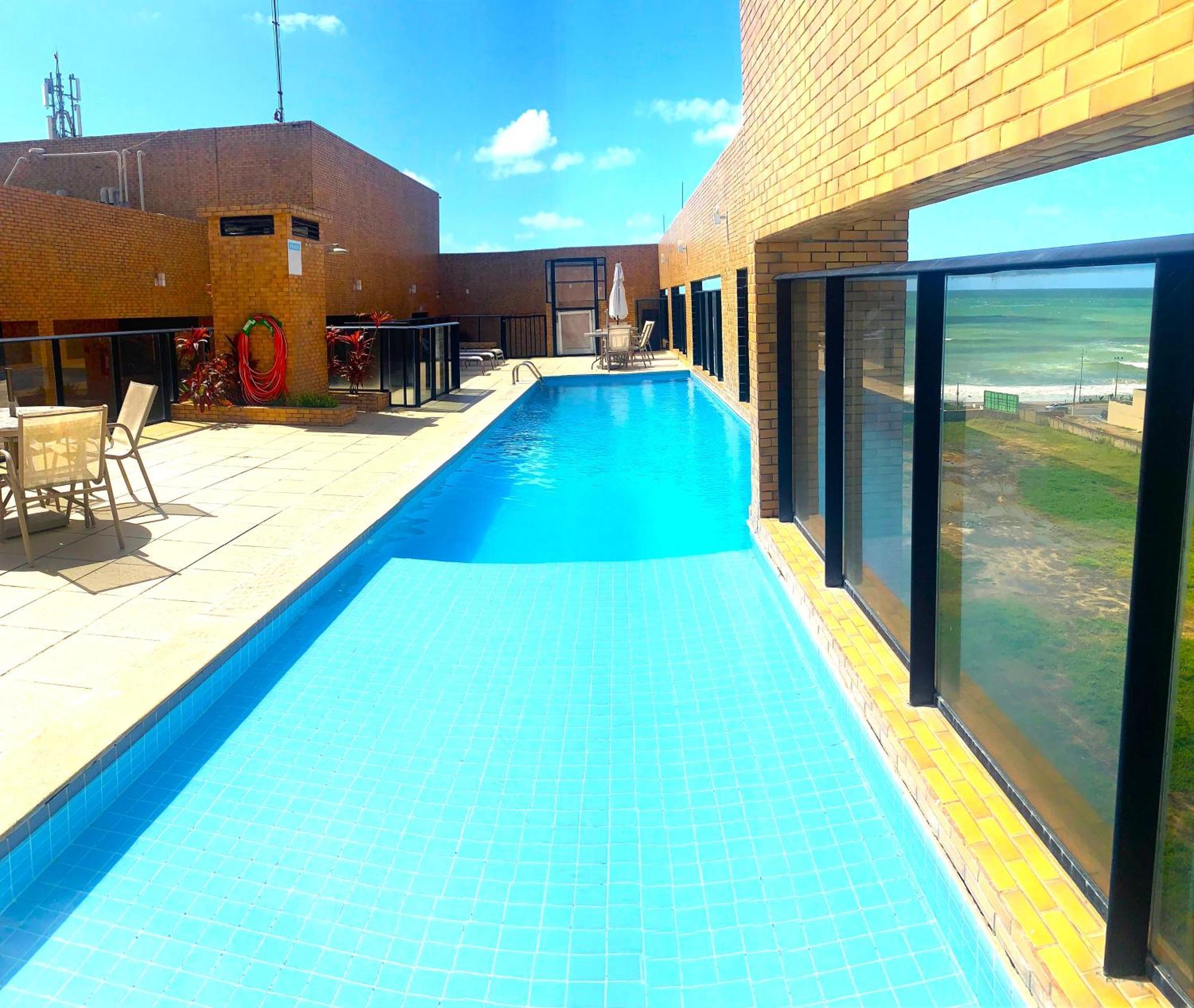 Apartamento 50M Praia- Piscina - Vista Mar - Academia - Maceió Exteriér fotografie