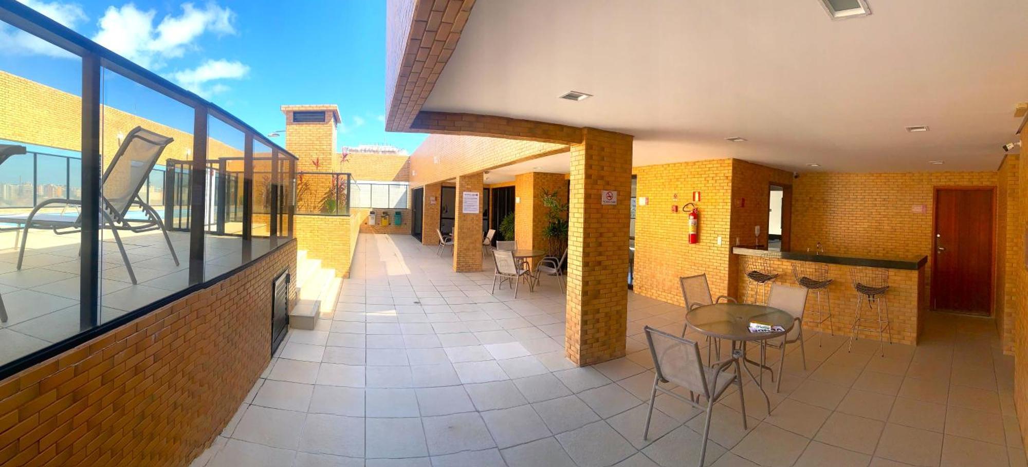 Apartamento 50M Praia- Piscina - Vista Mar - Academia - Maceió Exteriér fotografie