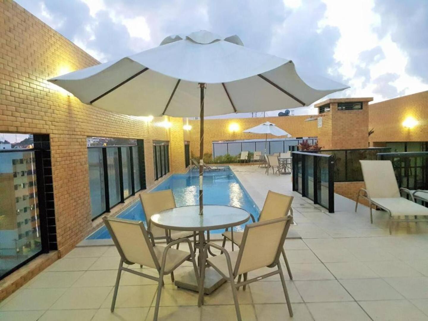 Apartamento 50M Praia- Piscina - Vista Mar - Academia - Maceió Exteriér fotografie
